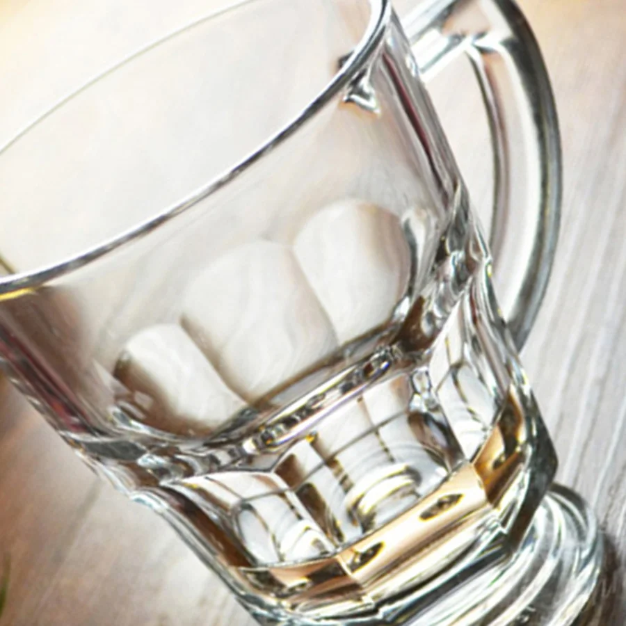 Креативная кружка кружки для напитков кофе из закаленного стекла прозрачная чая