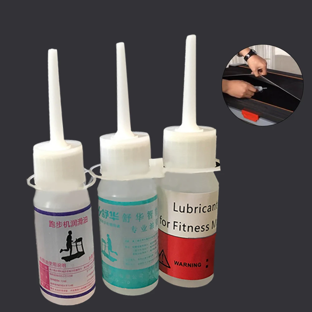 

NEW 30ml Treadmill Belt Lubricating Oil Running Machine Wear-Resistant 100% Lubricant Belt Lube Silicone Oil Maintenance Tool
