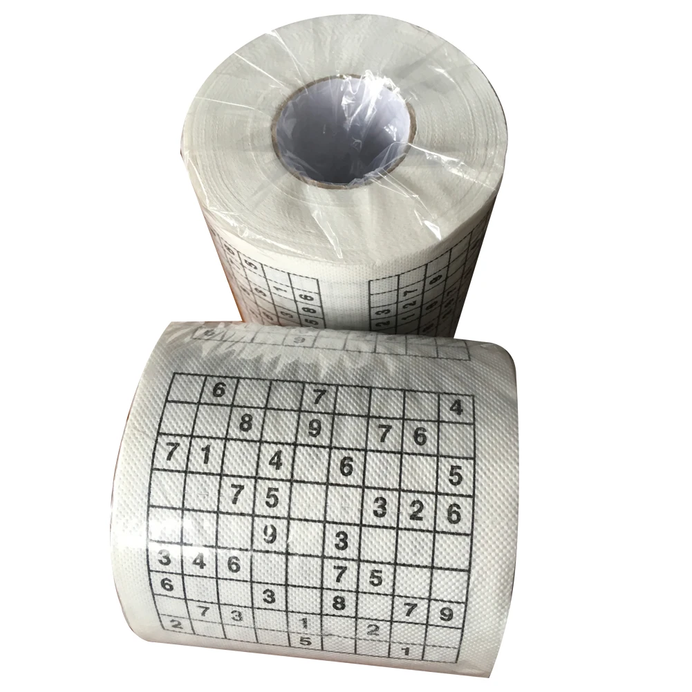 Забавные шутки с цифрами для девочек рулоны туалетной бумаги ванной Забавный