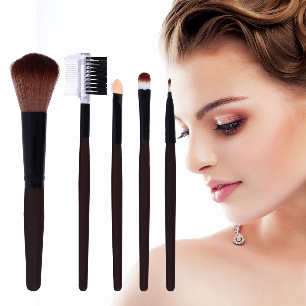 20 шт./компл. Профессиональные кисти для макияжа кисть растушевки тени Пудра