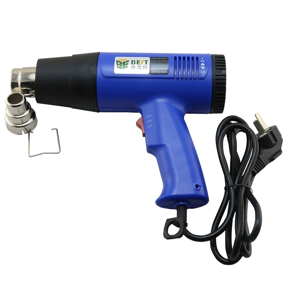 

1600 Вт Цифровой Дисплей горячий воздух пистолет высокого Мощность автомобильной пленочное покрытие пистолет для обжига сушки пистолет терм...