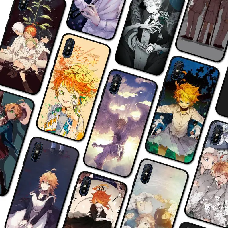 

Promised Neverland Phone Case For Redmi 9A 8A 7A 7A 7 6A 5A 5 Plus 4X S2 GO K20 K30 6 Note 8 9 Pro Cover