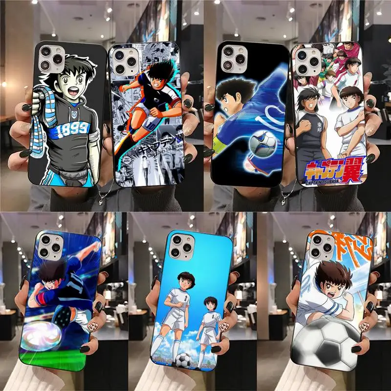 

Captain Tsubasa Ozora Genzo Football Phone Case For iphone 12 11 Pro Max Mini XS Max 8 7 6 6S Plus X 5S SE 2020 XR cover