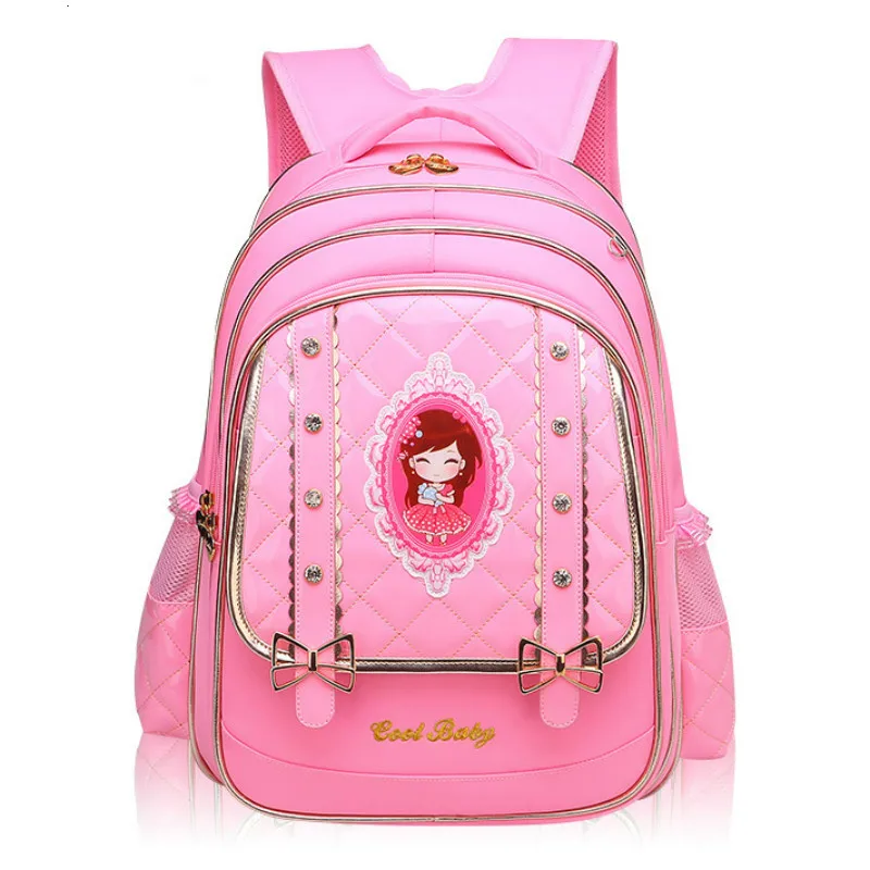 Bags Children School 2023 girls Orthopedic school backpack kids schoolbag Waterproof Princess Backpack Teenager Mochila Infantil