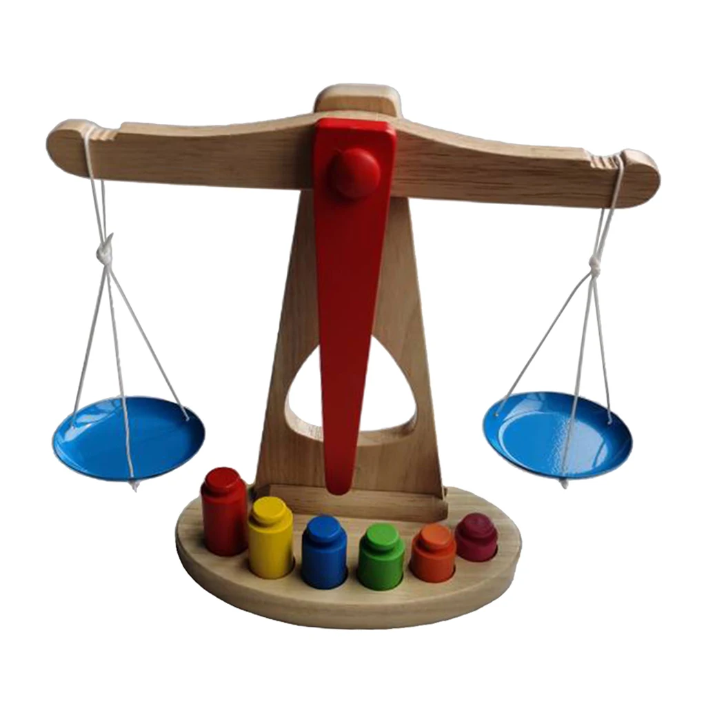 

Balance Scales Math Games Toys for Boys & Girls Preschool Educatinal Kids Gifts Children Kids Early Development