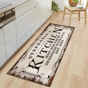flannel kitchen floor mat carpet non slip entrance door mat soft rugs carpet in the living room short plush mats for bathroom free global shipping