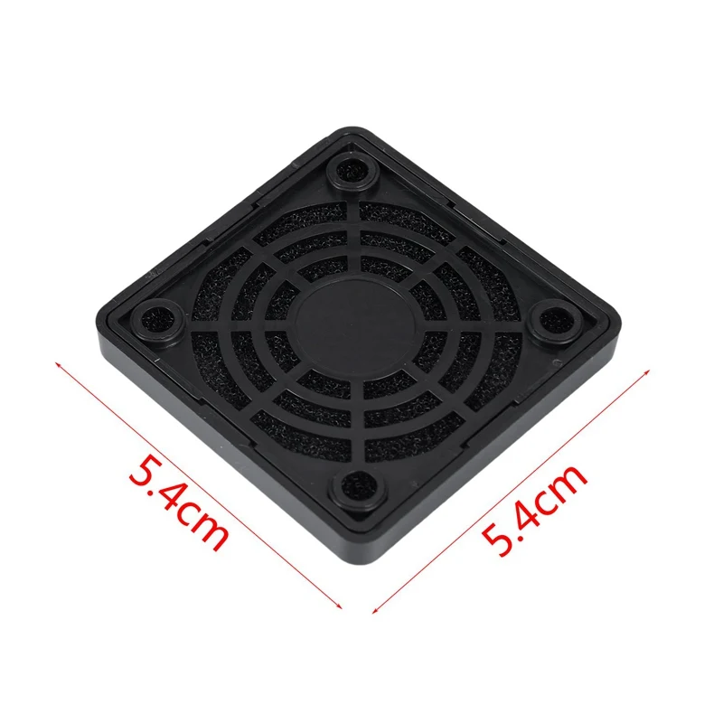 eas 2 pcs dustproof dust filter guard grill cover for 50mm pc case fan free global shipping