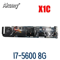 for lenovo thinkpad x1c x1 carbon 2015 i7 5600u rma 8g 00ht361 laptop motherboard 100 tested ok