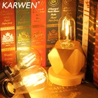 Светодиодная лампа накаливания ST64, G95, G80, A60, T185, 220 В, античная винтажная Светодиодная лампа Эдисона, 2 Вт, 4 Вт, 6 Вт, 8 Вт, стеклянные шарики, Светодиодный лампа