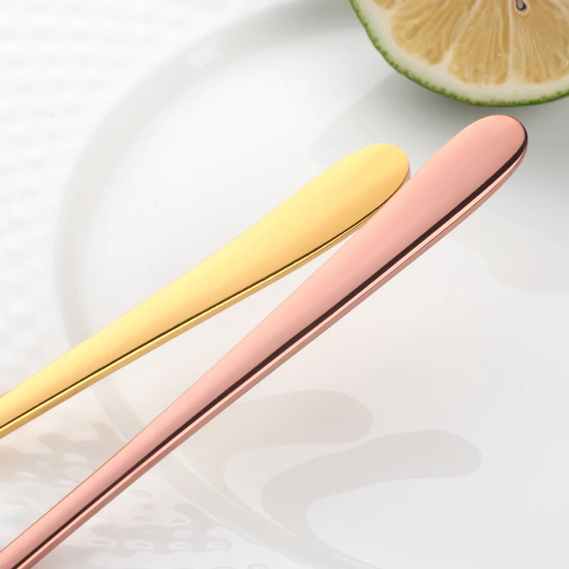 2 шт. кофейные ложки из нержавеющей стали 8 цветов|handle spoon|long handled spoonspoon long |