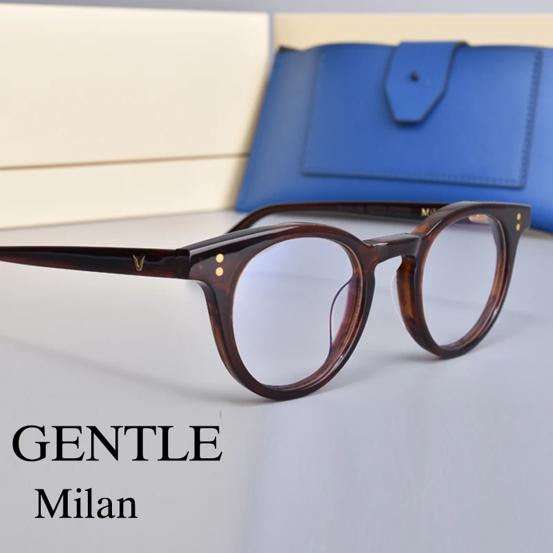 Женские и мужские очки для чтения маленькие в оправе из ацетата с миланским