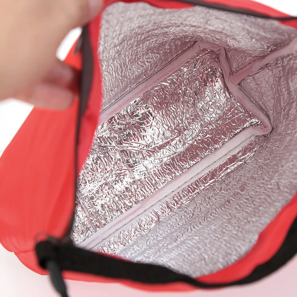 Унисекс для женщин и мужчин Ланч бенто теплая изоляция алюминиевая фольга сумка