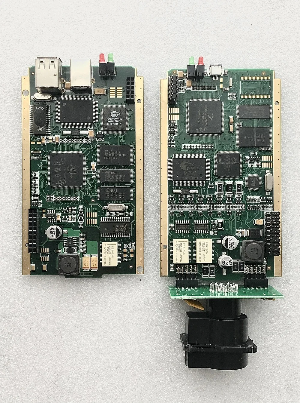 Автомобильный диагностический инструмент V200 Can Clip Gold PCB для 1998 2019 Reprog V175 с