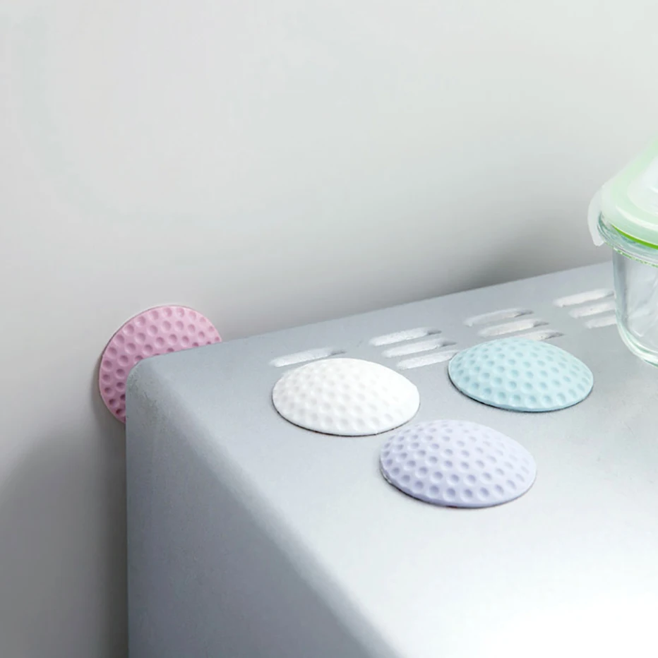 Мягкая резиновая накладка клейкая дверная прокладка силиконовая защитная для