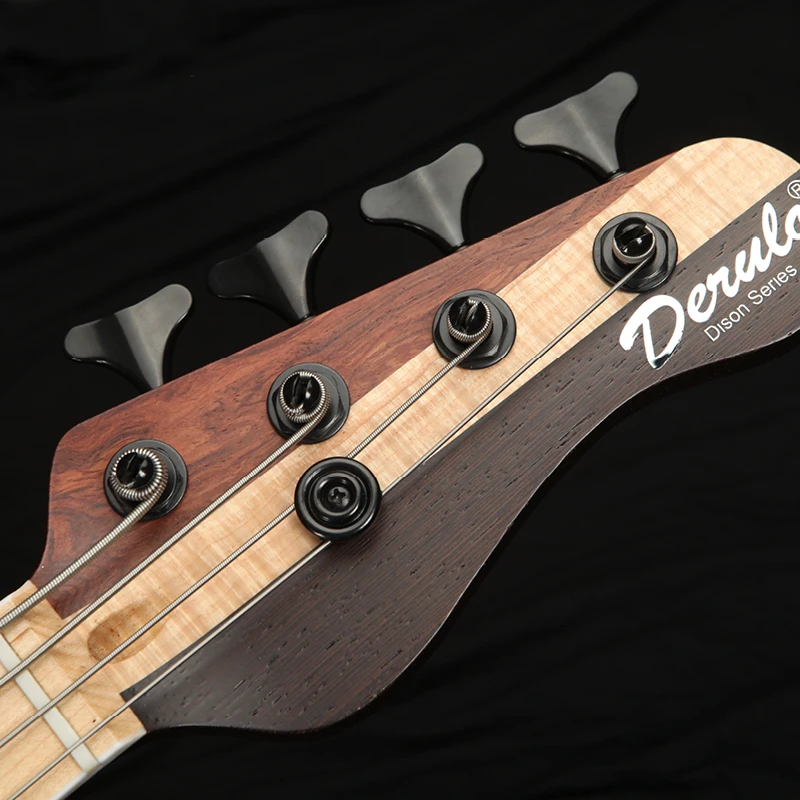 Электрическая бас-гитара Derulo от производителя 4 струны мини-дорожные бас-гитары