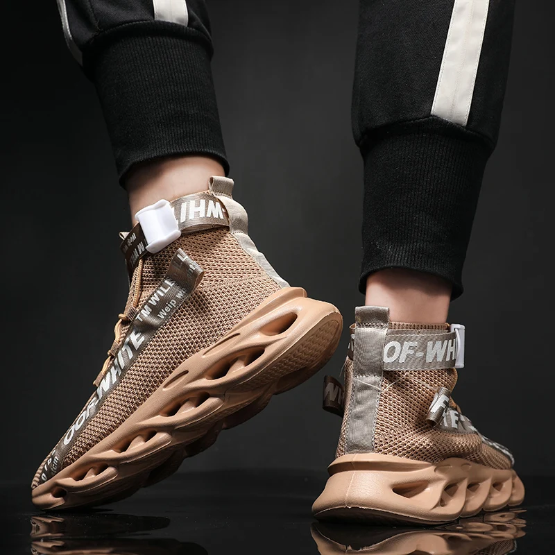 Brand Mens Light Running Shoes Casual Walking Sneakers Breathable Non-slip Wear-resistant Outdoor Jogging Trainers Sports Shoes