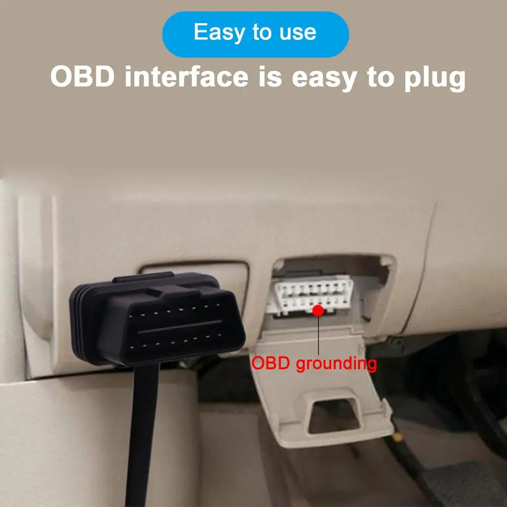 Кабель-разветвитель OBD OBD2 Кабель-адаптер с 16-контактным разветвителем