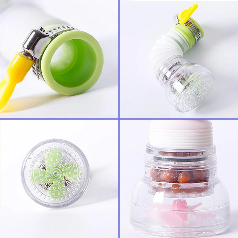 Инновационный смеситель для кухни универсальный водопроводный поворотный