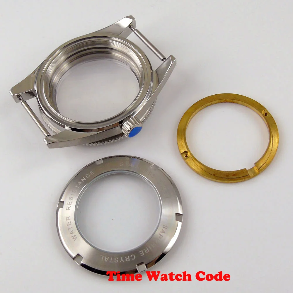 41 мм часы Чехол комплект руки циферблат Запчасти подходит для Miyota 8215 821A 8205