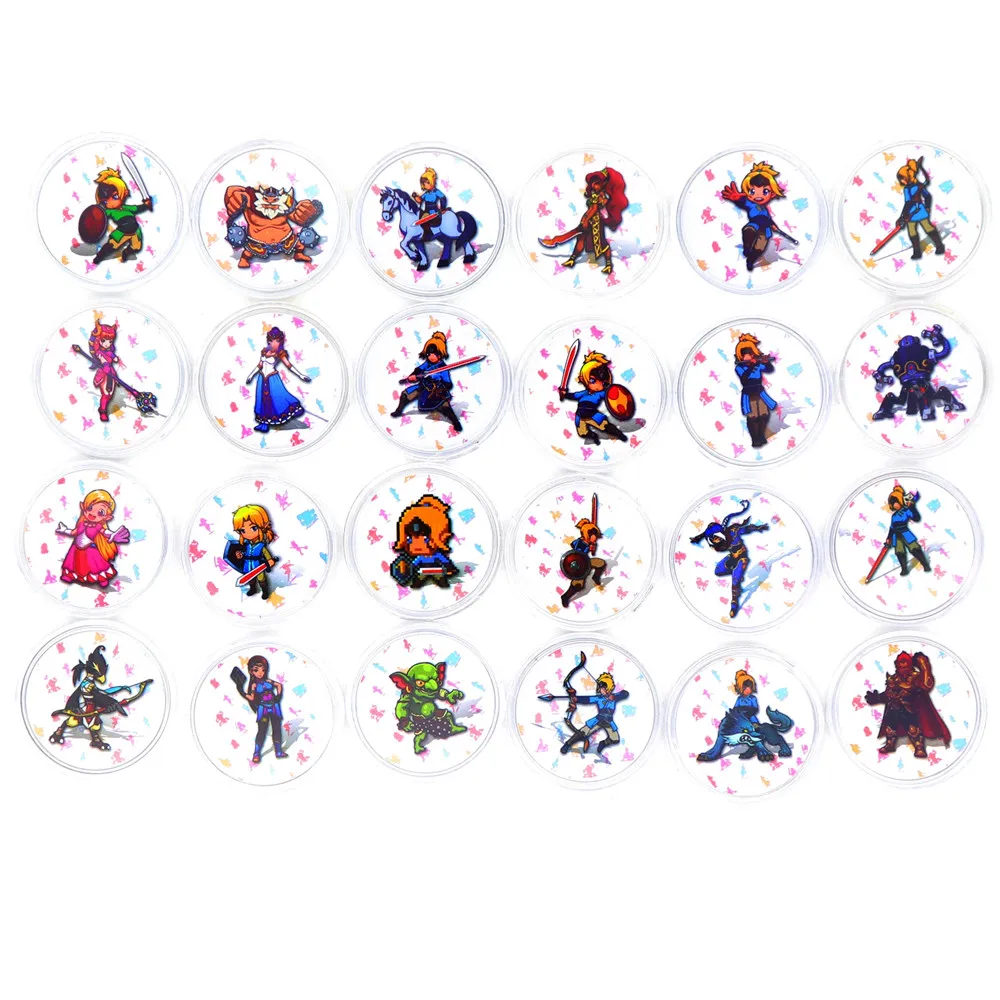 24 шт Высокое качество NFC тег из ПВХ карты Zelda Дыхание дикого волка ссылка для