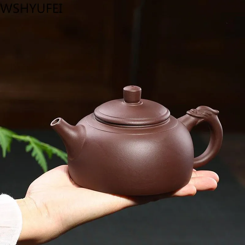 Исин фиолетовый песок чайный кунг-фу ручной работы горшок Dahongpao грязи чайный набор 320 мл китайский чай церемония подарки аутентичный чайный набор винный набор