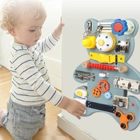 busy board montessori unlock toy essential educational sensory board toddler busyboard intelligence tablero sensorial montessori