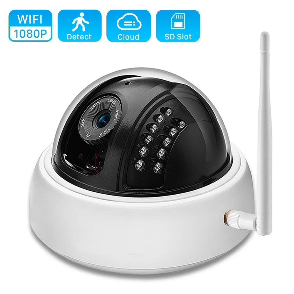 ANBIUX, Full HD, 1080 P, водонепроницаемая, Wi-Fi, ip-камера наблюдения, уличная камера безопасности, ночное видение, облачное хранилище, CCTV камера