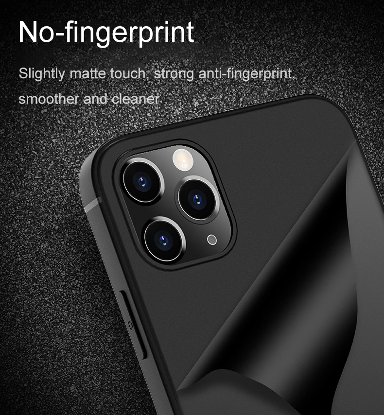 Матовый чехол для телефона iPhone 11 12 Pro XS Max SE 2020 мягкий полноэкранный защитный XR X 7 8