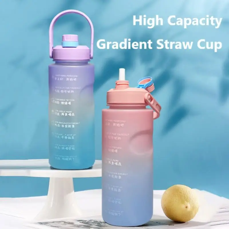 Термостойкая пластиковая бутылка для воды 1800 мл | Дом и сад