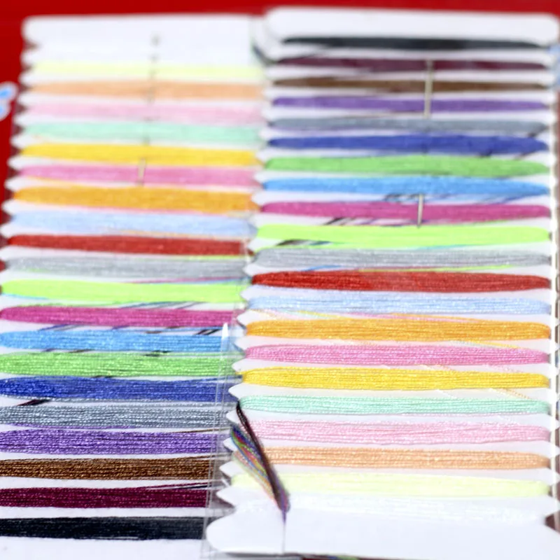 Portable Sewing Kit Thread Needle Set embroidery DIY Line Branch Threads Floss Skein Cross Stitch Travel Household Tools | Дом и сад