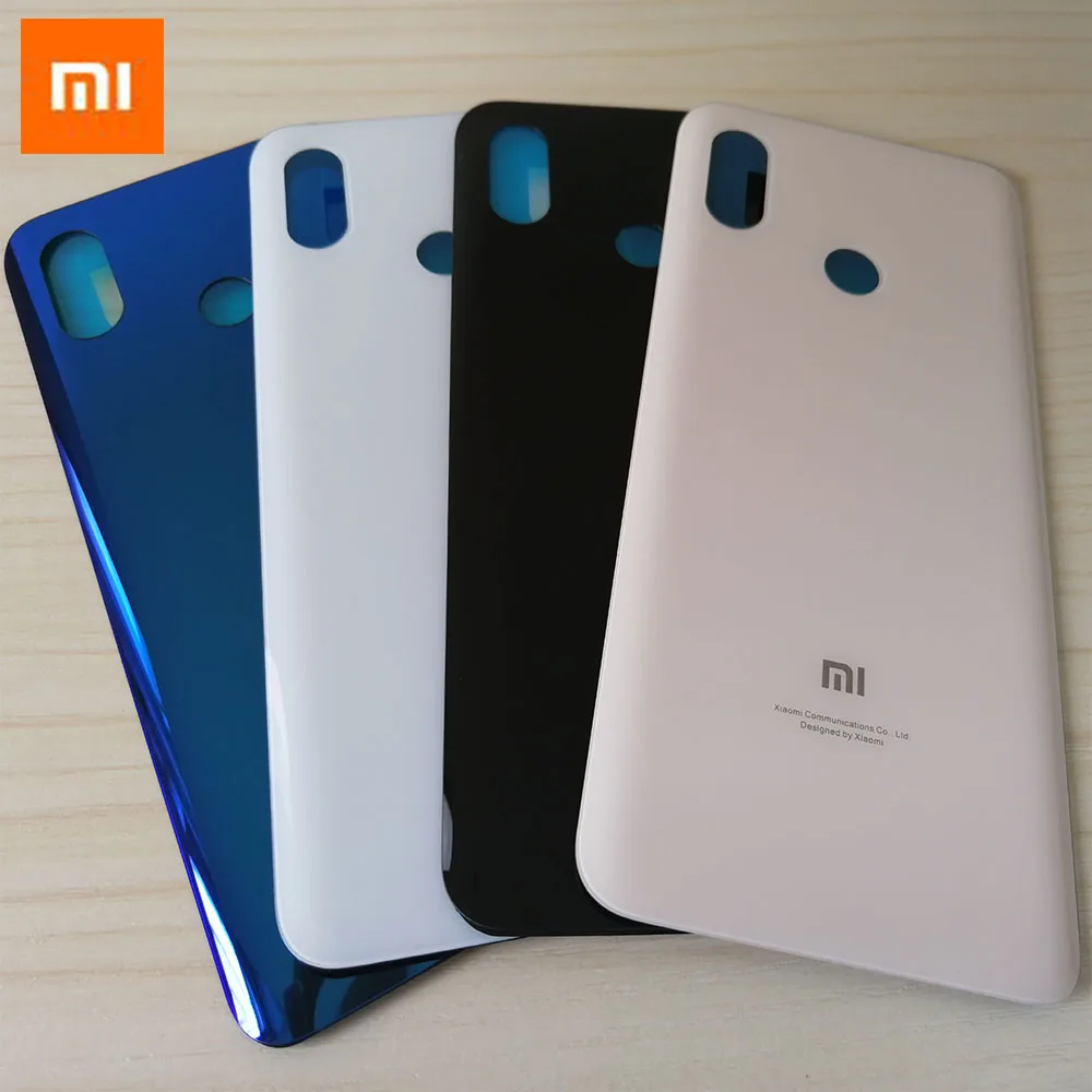 original MI 8 3D Glass Rear Housing Cover For XIAOMI MI8 6.21inch Back Door Replacement Battery Case Adhesive Sticker