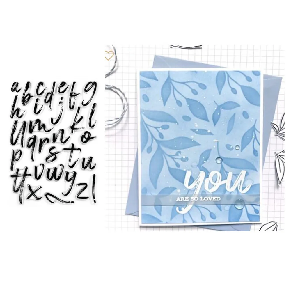 Прозрачный штамп или для рукоделия скрапбукинга изготовления карт забавных