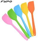 Скребок для выпечки, инструмент для выпечки торта, пищевой антипригарный шпатель, ложка для сливочного масла силиконовый шпатель, резиновая лопатка, инструменты для выпечки