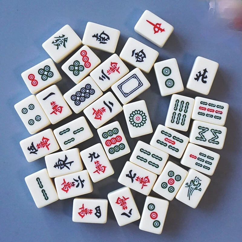 Personalized Mahjong Refrigerator Sticker and Magnet Sticker Creative Three-Dimensional Magnetic Sticker Magnetic Snap