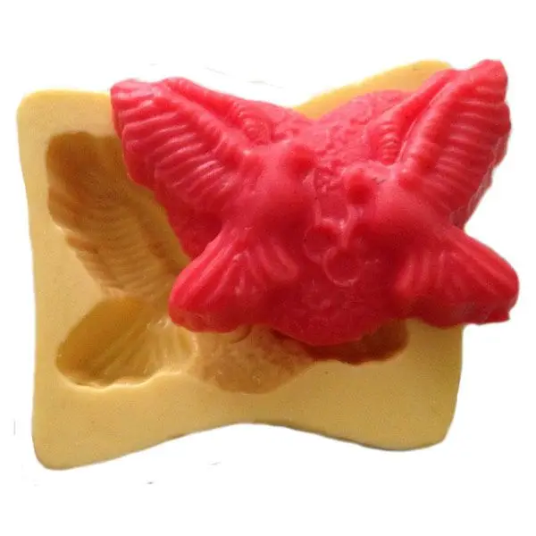 Силиконовые в два раза больше печатью Птицы и ароматический камень пресс