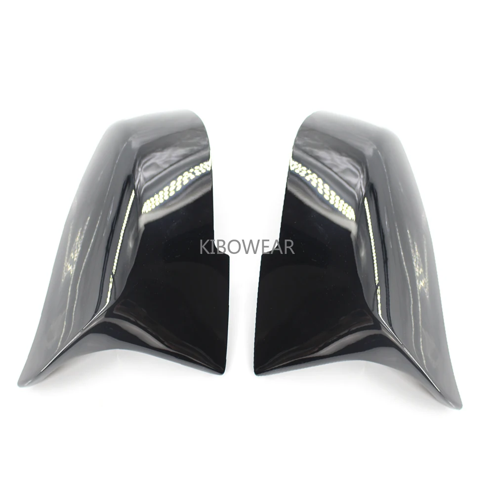 KIBOWEAR для BMW F22 F32 F35 F20 F30 X1 E84 черные глянцевые боковые зеркальные крышки (как M3 M4