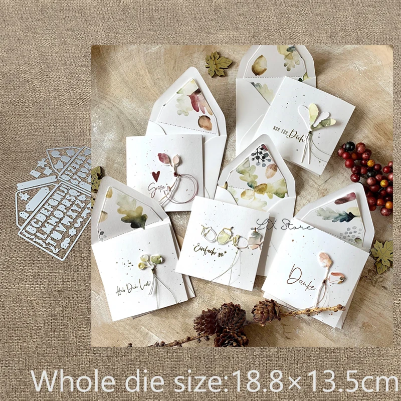 Новый дизайн ремесло металлическая высечка высечки искусственное украшение для