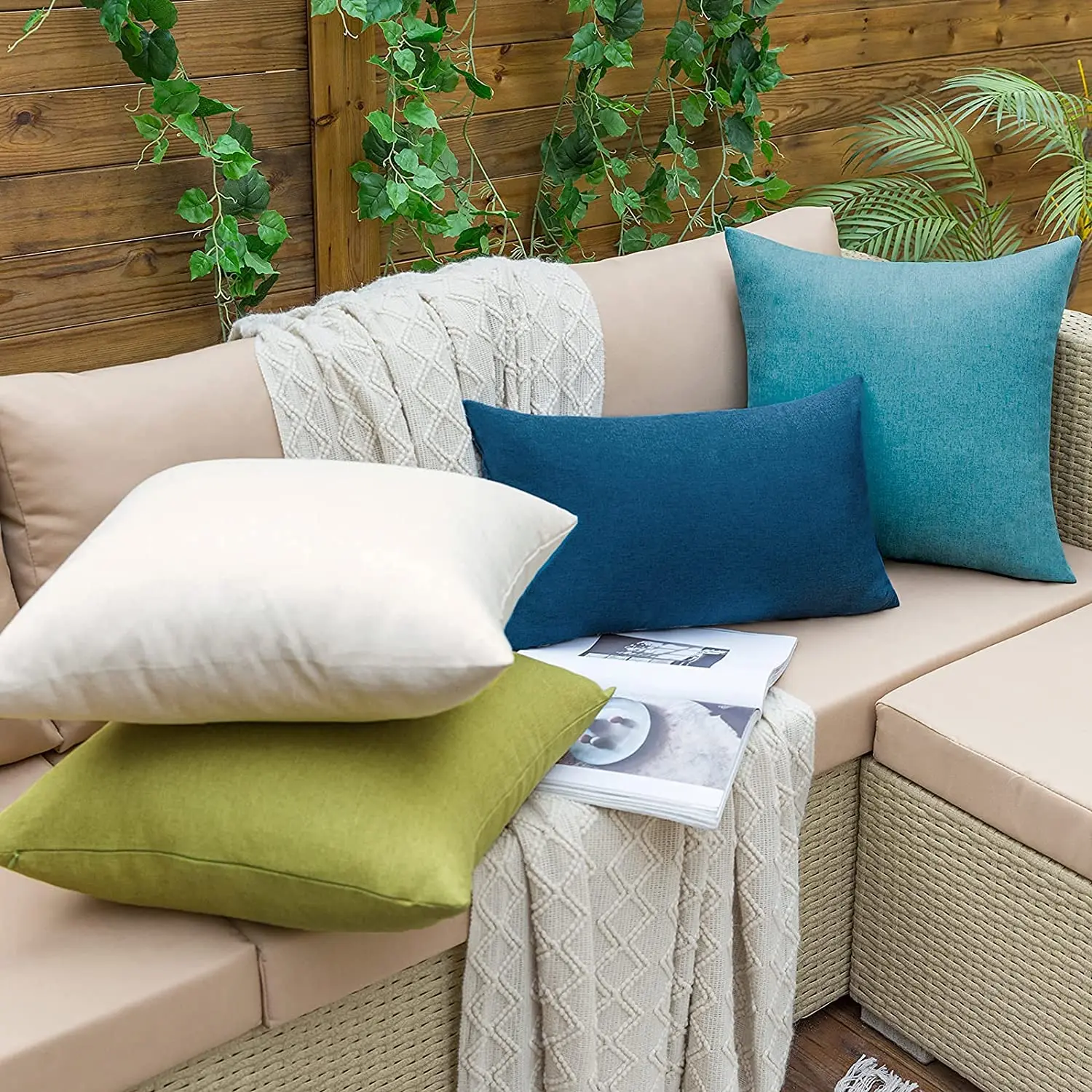 Водонепроницаемый чехол для подушки декоративный в скандинавском стиле