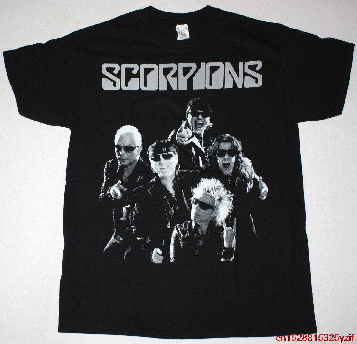 Лента со скорпионами черная футболка Хард Рок принять Майкл шенкер группа НЛО