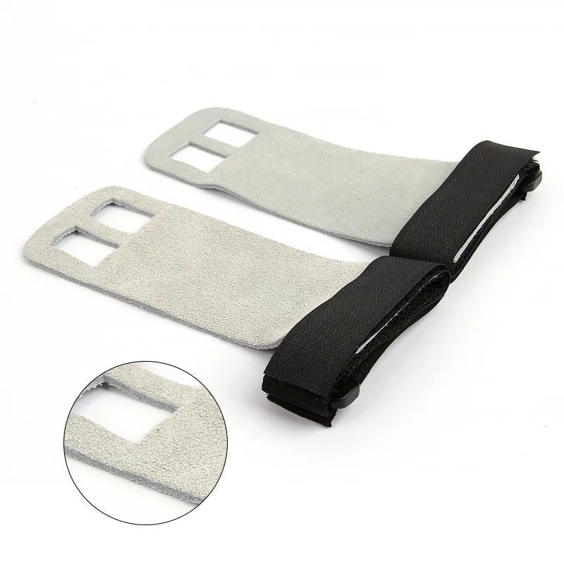 Кожаные перчатки для тяжелой атлетики напульсники защита ладоней Кроссфит