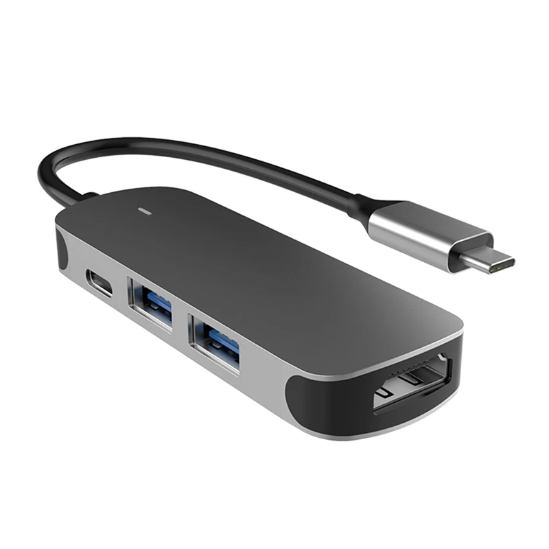 

Type C to HDMI/PD Docking Station 4-In-1 Multi-Function Converter Type HUB Docking Station, Suitable for Apple Computers