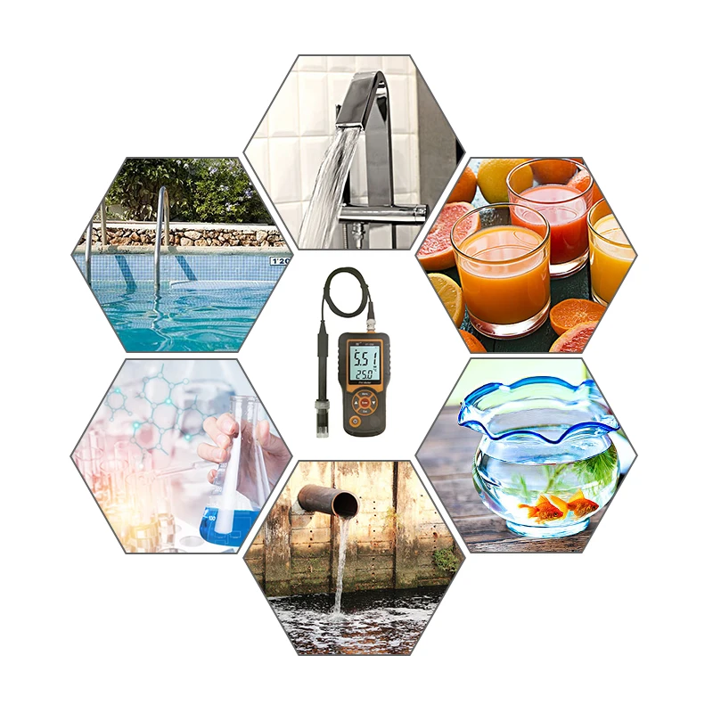 

Digital PH Meter PH Meter with ATC Water PH Test Meter with 0-14 ph Measure RangeHigh Accuracy 0.01 PH Pen Tester