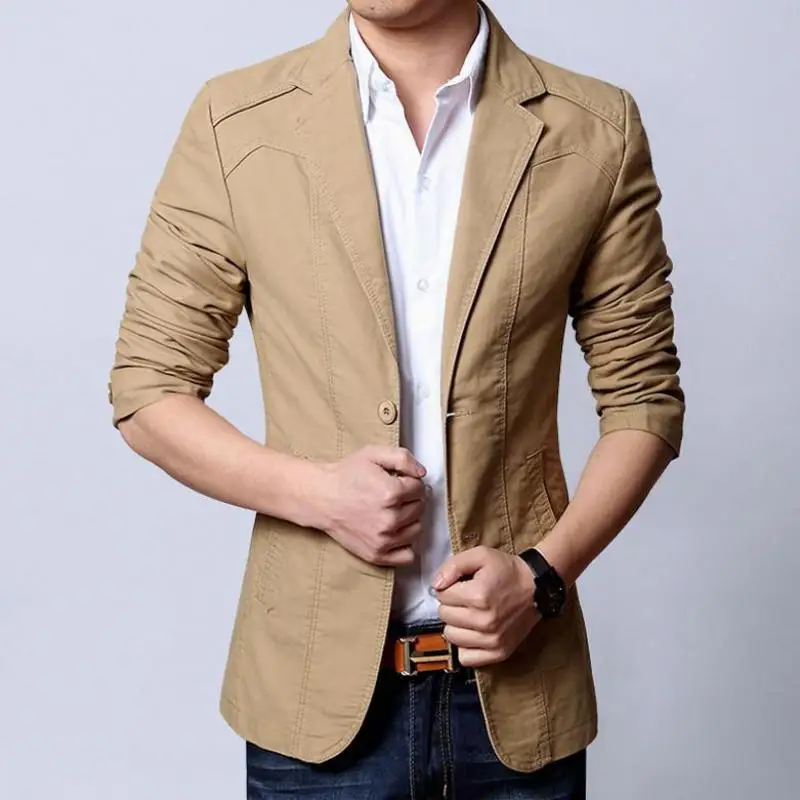 

Brand Mens Casual Blazer Designer Fashion Vintage Male Suit Jacket Men Blazer Masculino Slim Fit Clothing Vetement Homme XXXL