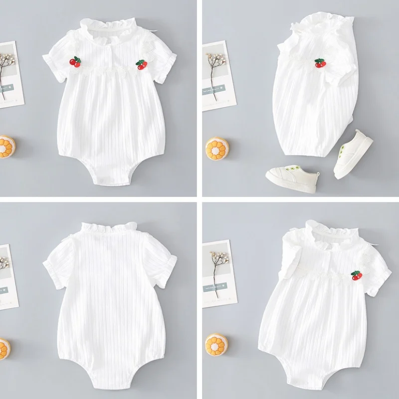 

New Clothes For Girl Newborn Baby Girls Kids Clothes Cotton Romper Jumpsuit Playsuit Outfits
