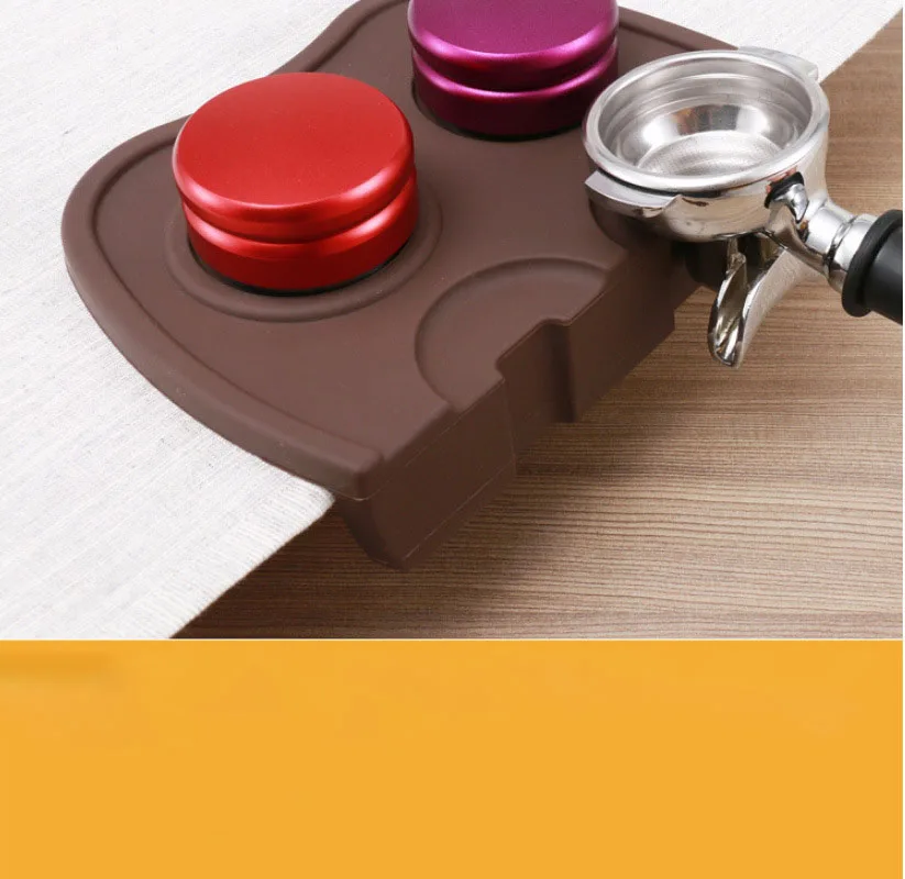 

Утолщенный держатель для темпера для фильтра кофе, подставка для темпера для эспрессо, подставка для кофеварки, подставка для поддержки, ак...