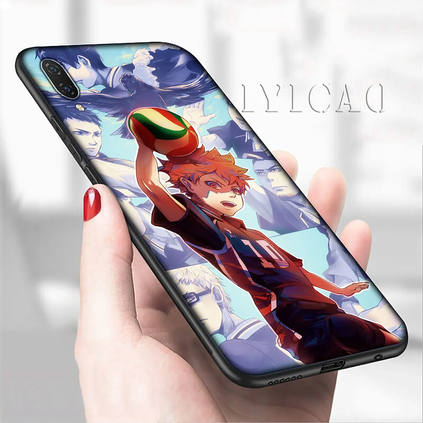 IYICAO кошмарным Хината атаки мягкий чехол для телефона Xiaomi mi 9 9T A3 PRO CC9 CC9E 8 A2 Lite A1 6 6X 5X