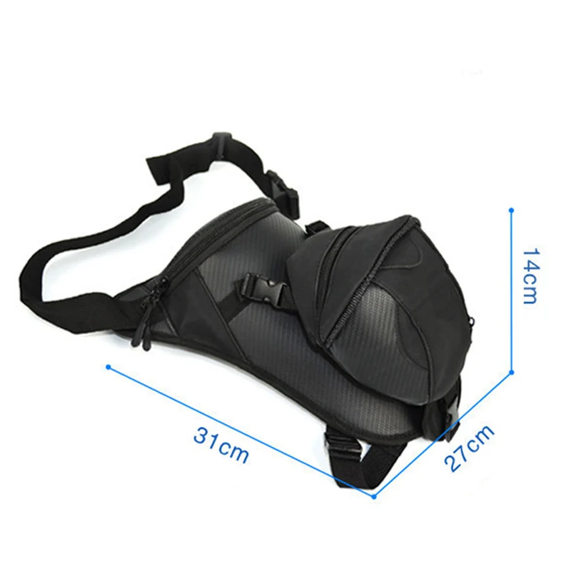 Men Motorcycle Riding Leg Bag Waterproof Outdoor Locomotive Waist Bag New