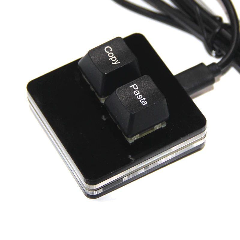 Черная клавиатура быстрого доступа OSU типа C/USB механическая мини-клавиатура