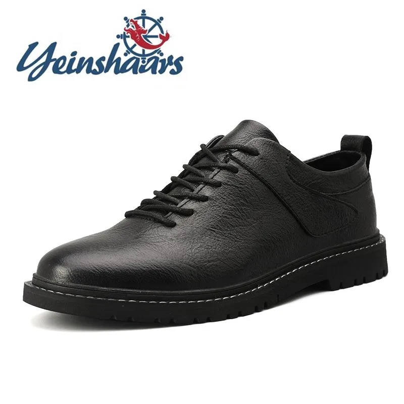 Туфли-оксфорды мужские деловые натуральная кожа роскошные дизайнерские