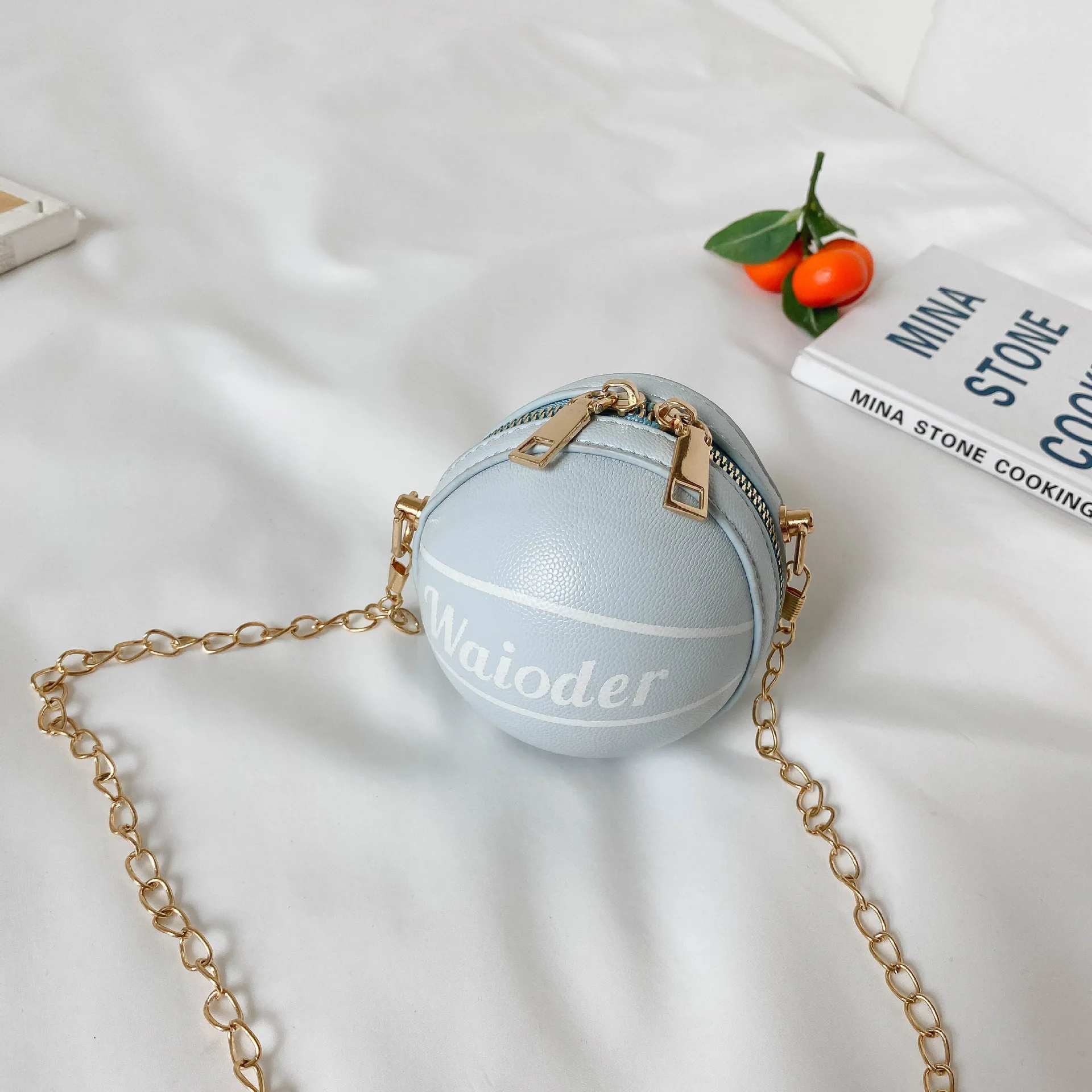 

2021 New Lady Cartoon Cute Children One-Shoulder Diagonal Bag Parent-Child Bag Chain Bag Basketball Coin Purse Support Wholesale